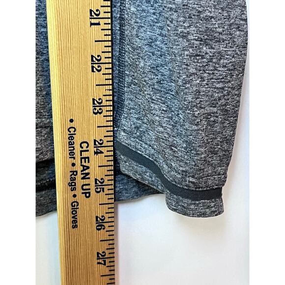 Pearl Izumi Women Gray Small V-Neck Long Sleeve Athletic Athleisure Pullover - Picture 6 of 8